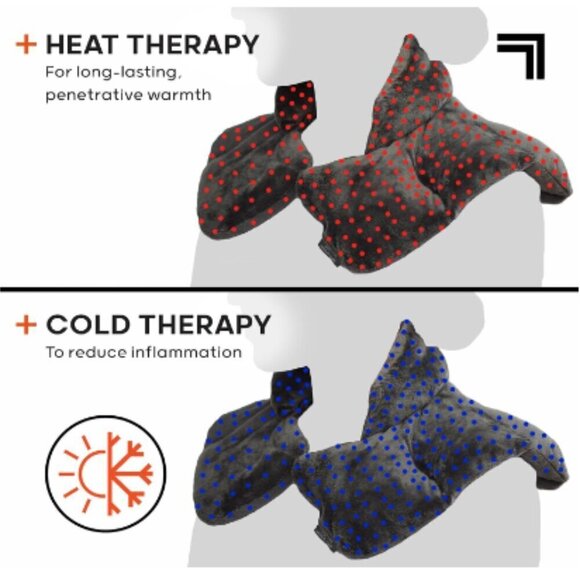 SHARPER IMAGE | Heated Neck + Shoulder Wrap - Picture 8 of 10